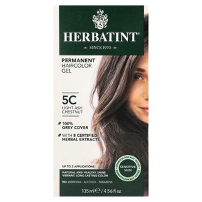 HERBATINT 허바틴트 5C 염색약 135ml 라이트 애쉬 체스트넛, 1개