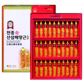 선물세트 향토농산 천종산삼배양근골드 선물세트 +쇼핑백, 3호, 30개, 20ml