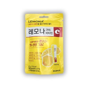 경남제약 레모나구미 레몬맛, 43g, 10개