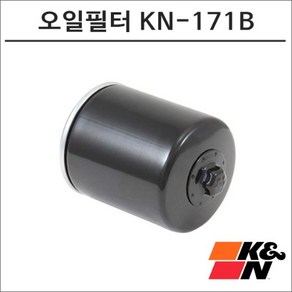 K&N 할리 전기종 오일필터 KN-171B, 1개