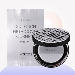 DPSKIN)_에이지투웨니스 AGE20S 3D터치 하이커버쿠션 파운데이션 블랙라벨에디션 본품+리필, 21호세트, 1개