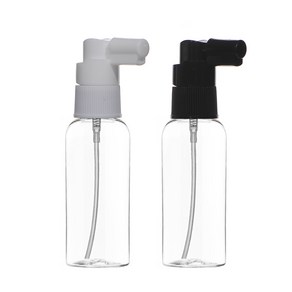 [용기] 헤어스프레이 용기 20ml ~ 500ml, 50ml 투명용기(원형) 흰색캡, 1개