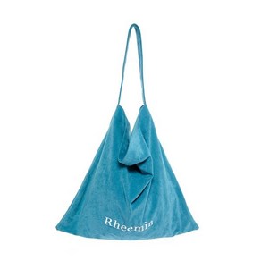 [정품] 리민 숄더백 SUEDE LETTER BAG - SKY BLUE 가죽 가방