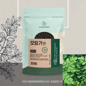 인도네시아 모링가 환 500g 모린가잎 칼슘 마그네슘 식이섬유 폴리페놀, 1개