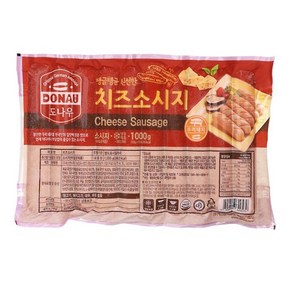 도나우치즈맛소시지1kg-6개