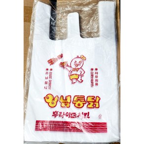 비닐봉투(배달용 치킨 대 39x46cm 100매), 1개