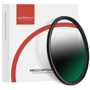 Mecoight MRC GND 필터 소프트 RGND86 눈금 조광 캐논 소니 니콘 후지 시그마 카메라 43 49 52 58 62 67 7, MRC GND8_77mm, 1개