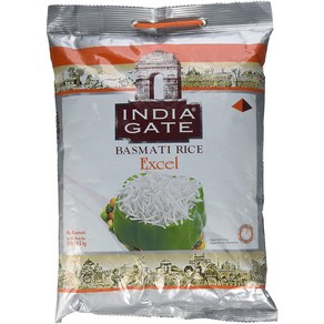 India Gate - White Basmati XL Rice - Excel 10 Pound 인디아 게이트 - 화이트 바스마티 XL 쌀 - 엑셀 10파운드