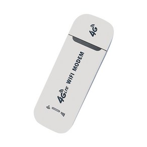 4G LTE 무선 USB 동글 모바일 광대역 150Mbps 모뎀 스틱 SIM 카드 라우터 홈 오피스 와이파이 어댑터, [01] 휴대용와이파이 WHITE, 1개