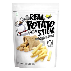 통가든 솔티드 포테이토 스틱 Tong Gaden Noi Potato Stick 100g x 2개, 1개