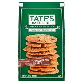 [미국직배송]테이츠 베이크 초콜렛칩 쿠키 198g/Tate's Bake Shop Chocolate Chip Cookies, 198g, 1개