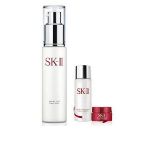 [백화점정품] sk2 페이셜리프트에멀젼 100ml세트 / sk2 탄력에멀젼 100ml+클리어로션 30ml+크림2.5ml / sk2 쇼핑백 증정, 1세트