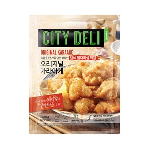 삼립 시티델리 닭다리살 치킨 가라아게 오리지날 450g 1팩, 1개