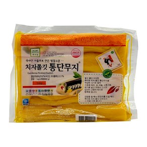 다산FC 치자쫄깃통단무지1KG, 1kg, 1개
