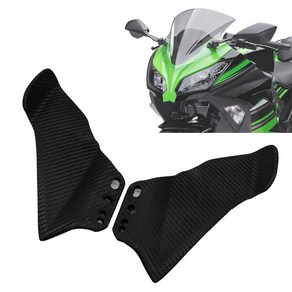 가와사키 닌자 250 300 400 650R ZX6R ZX10R ZX14R 오토바이 사이드 윙 스포일러 페어링 백미러 고정 윙 Z1000SX