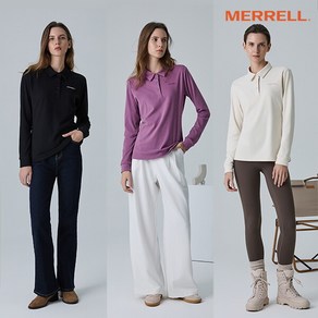 [머렐(MERRELL)] (머렐) 24FW 여성 카라 셔츠 3종