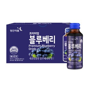 영진 프리미엄 블루베리, 100ml, 50개