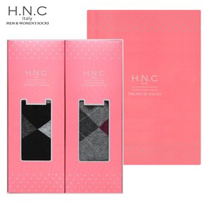 HNC 신사 양말선물세트 2족 양말세트