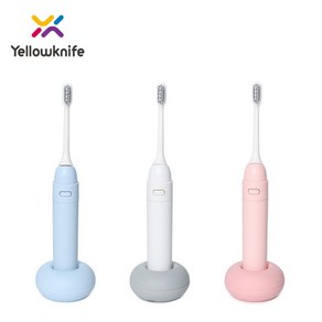 [옐로우나이프] 음파전동칫솔 J1 TOOTH BRUSH, 화이트, 1개