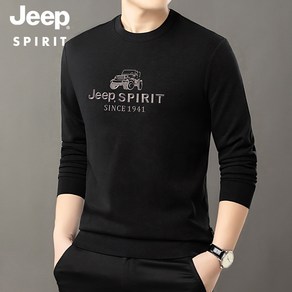 JEEP spiit (지프스피릿) 맨투맨 남성 티셔츠 남자 라운드넥