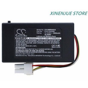 로봇 진공 청소기 배터리 14.4V/2000mAh 삼성 호환 Navibot Pop-OutSR10F71UBSR8940SR8950SR8980VR10F71UCBCVCR8940, 01 2000mAh Battey