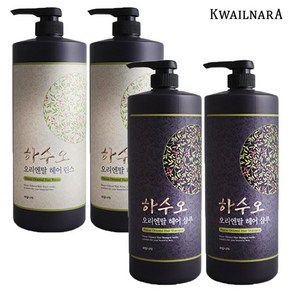 하수오 오리엔탈 헤어 샴푸 린스 1500ml x 2개구성 택, 샴푸+린스, 2개