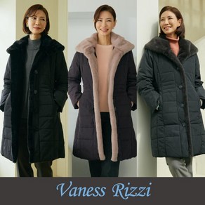 바네사리찌(VanessRizzi) [바네사리찌] 따숨 숄카라 퍼 패딩코트