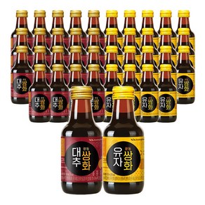 대추쌍화 20 + 유자쌍화 20 총 40병, 150ml × 40개, 150ml, 40개