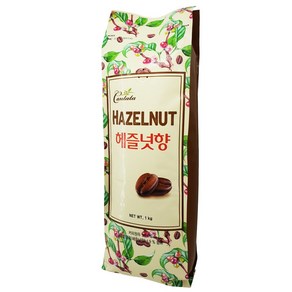 칸타타 헤즐넛향 홀빈 1000g