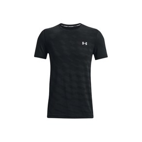 [UNDER ARMOUR]남성 UA 심리스 레이디얼 반팔 티셔츠 (01370448-001)[Black M].