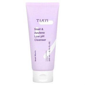 Tiam 스네일 아줄렌 약산성 클렌저 200ML 6.76FL oz)