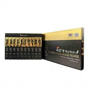 도토로_식품 흑삼정과 25g x 10개, 1개