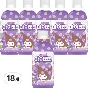 쿠로미 마이코코 포도맛, 18개, 340ml