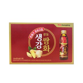 광동 반세기 최씨고집 광동생강쌍화 안전배송 분리배송, 40개, 120ml