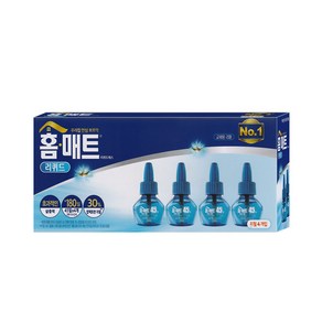 홈매트 리퀴드 에스 리필 4개입, 116ml, 1개