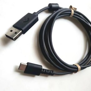 USB C 타입 충전 케이블 로지텍 g733 g 프로 x 2 헤드폰 g502x 게이밍 마우스용, 1개