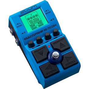 ZOOM MS-70CDR+ MultiStomp 스톰프 박스 공간계 이펙터【다음회 이후 입하분 예약 접수중】 줌, 한개옵션0, 1개