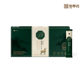 CJ 한뿌리 구증구포 흑삼진 녹용스틱, 240ml, 1개