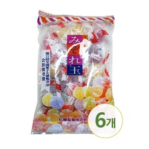 미조레타마 캔디 랜덤발송, 160g, 6개