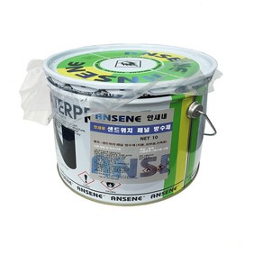 샌드위치 패널 방수제-녹색 10kg-고탄성-특수 고무-움직임이 많은 조립식 주택 창고 방수, 1개