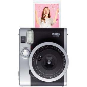 FUJIFILM 인스턴트 카메라 체키 instax mini 90 네오 클래식 블랙 INS MINI 90 NC, 1개