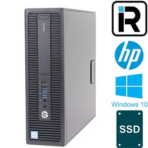 HP 중고 컴퓨터 사무용 슬림 600 G2 데스크탑 PC 본체 I3 6100 8G 120G 윈10