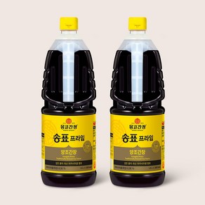 [몽고식품] 송표 프라임간장 1.8L x 2개