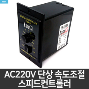 [AC모터] AC220V AC모터 속도조절기/ ACS-01 스피드컨트롤러, 1개