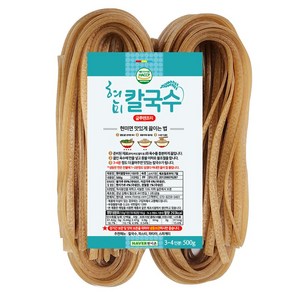 현미촌 현미칼국수, 2개, 500g