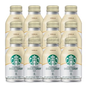 스타벅스 더블샷 바닐라 275ml x12개, 12개