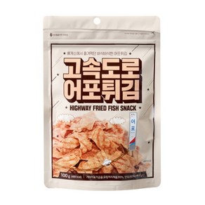 고속도로 어포튀김, 5개, 100g