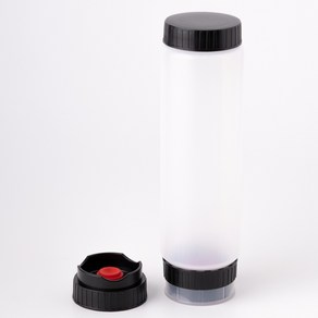 [트렌드커피] 쉐프의 소스통 12oz(350ml) 16oz(470ml) 24oz(710ml) 5개+ 원형 라벨 스티커, 1개, 470ml-레드노즐_7mm 5개+원형 라벨 스티커