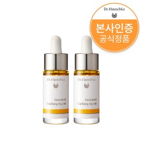 [공식/정품] 닥터하우쉬카 클레리파잉 리밸런싱 오일 듀오 18ml X2, 2개