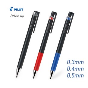 PILOT 파이롯트 쥬스업 0.3mm 0.4mm 0.5mm 가늘고 부드러운 젤잉크펜, 쥬스업_0.5mm_레드